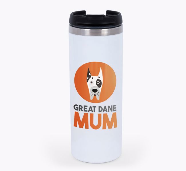 'Dog Mum' - Personalised {breedFullName} Travel Mug