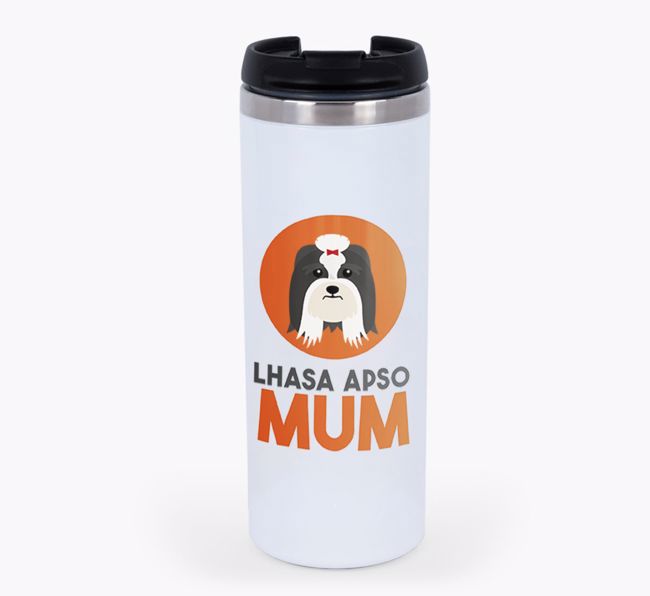 'Dog Mum' - Personalised {breedFullName} Travel Mug