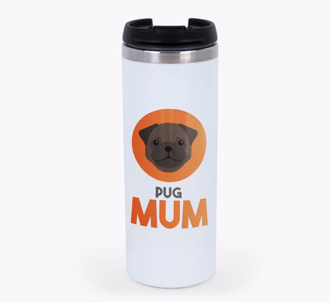 'Dog Mum' - Personalised {breedFullName} Travel Mug