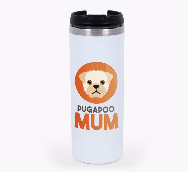 'Dog Mum' - Personalised {breedFullName} Travel Mug