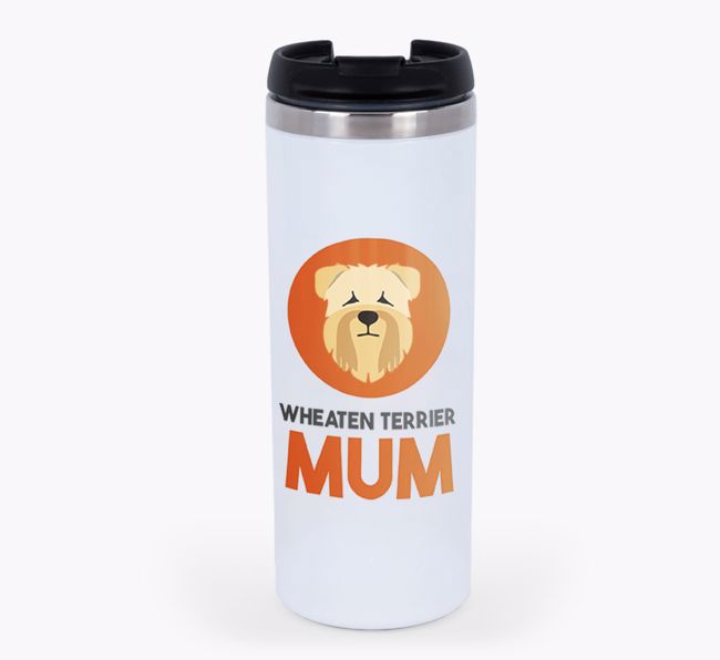 'Dog Mum' - Personalised {breedFullName} Travel Mug