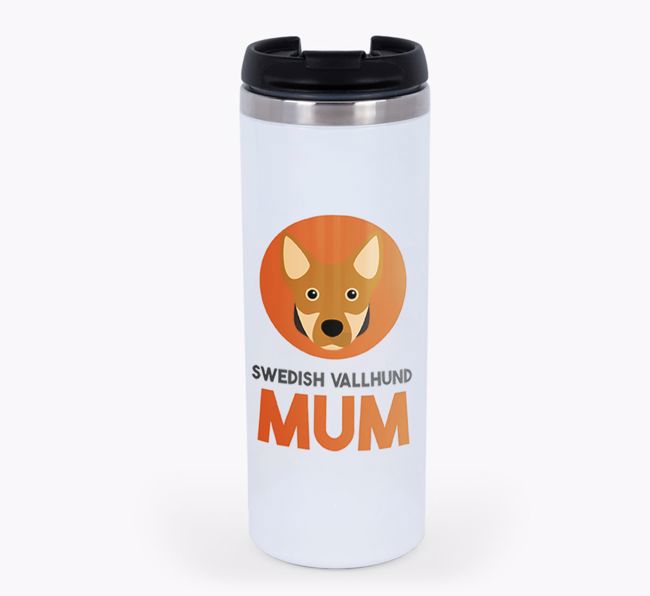 'Dog Mum' - Personalised {breedFullName} Travel Mug