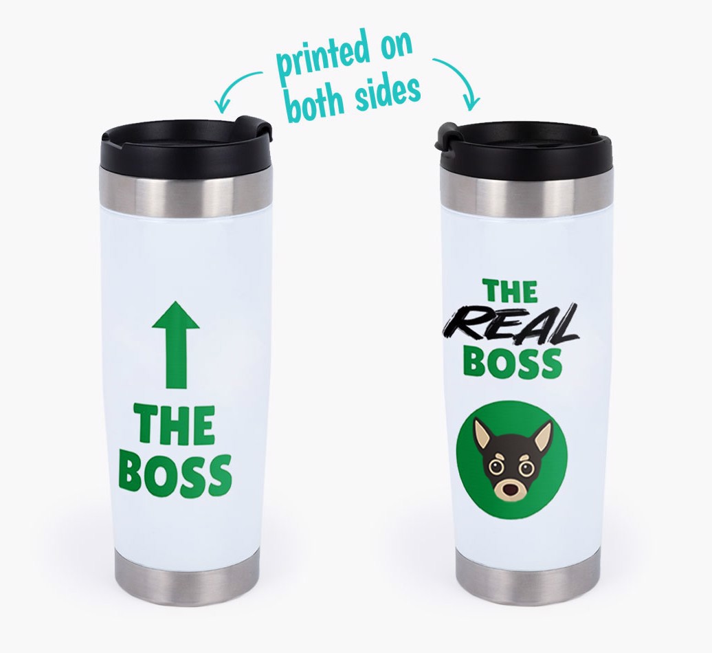 'The Boss' - Personalized Travel Mug