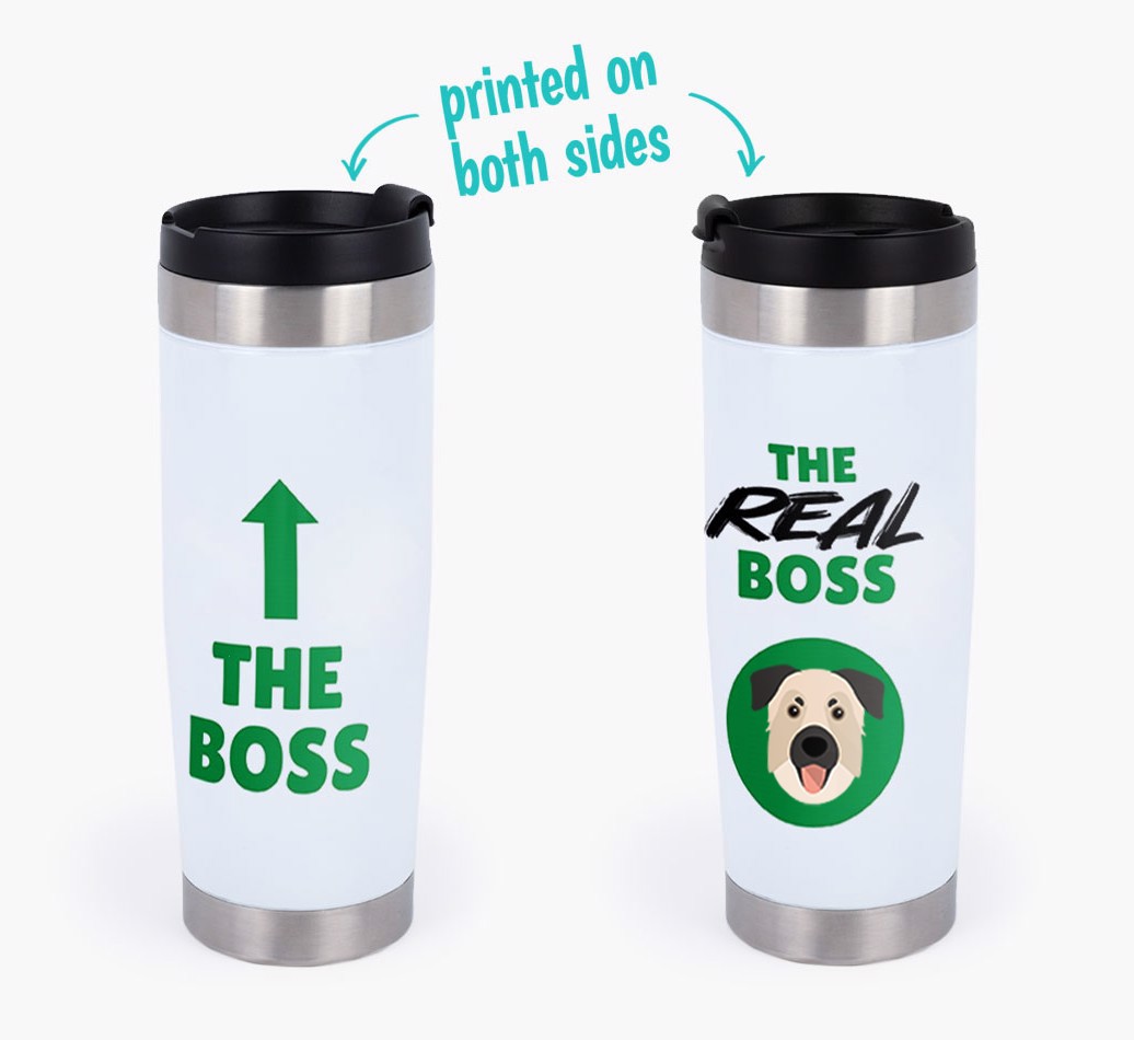 'The Boss' - Personalized Travel Mug