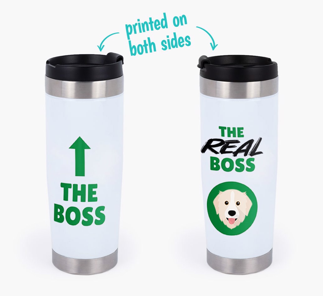 'The Boss' - Personalized Travel Mug