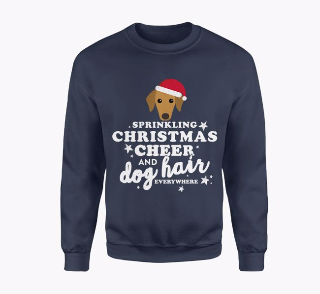 Cheer and Dog Hair: Personalised {breedFullName} Adult Jumper