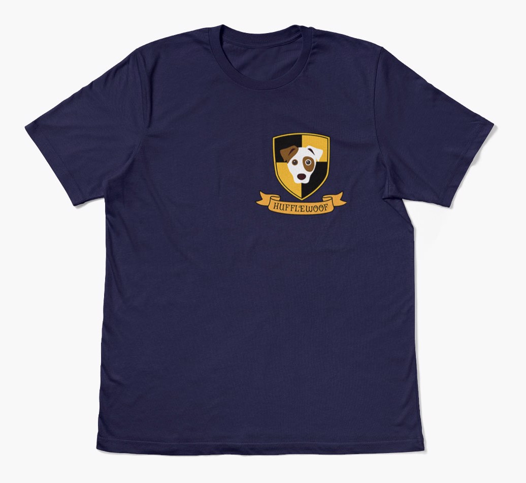 'Hufflewoof - Harry Pawter' - Personalised {breedFullName} T-Shirt