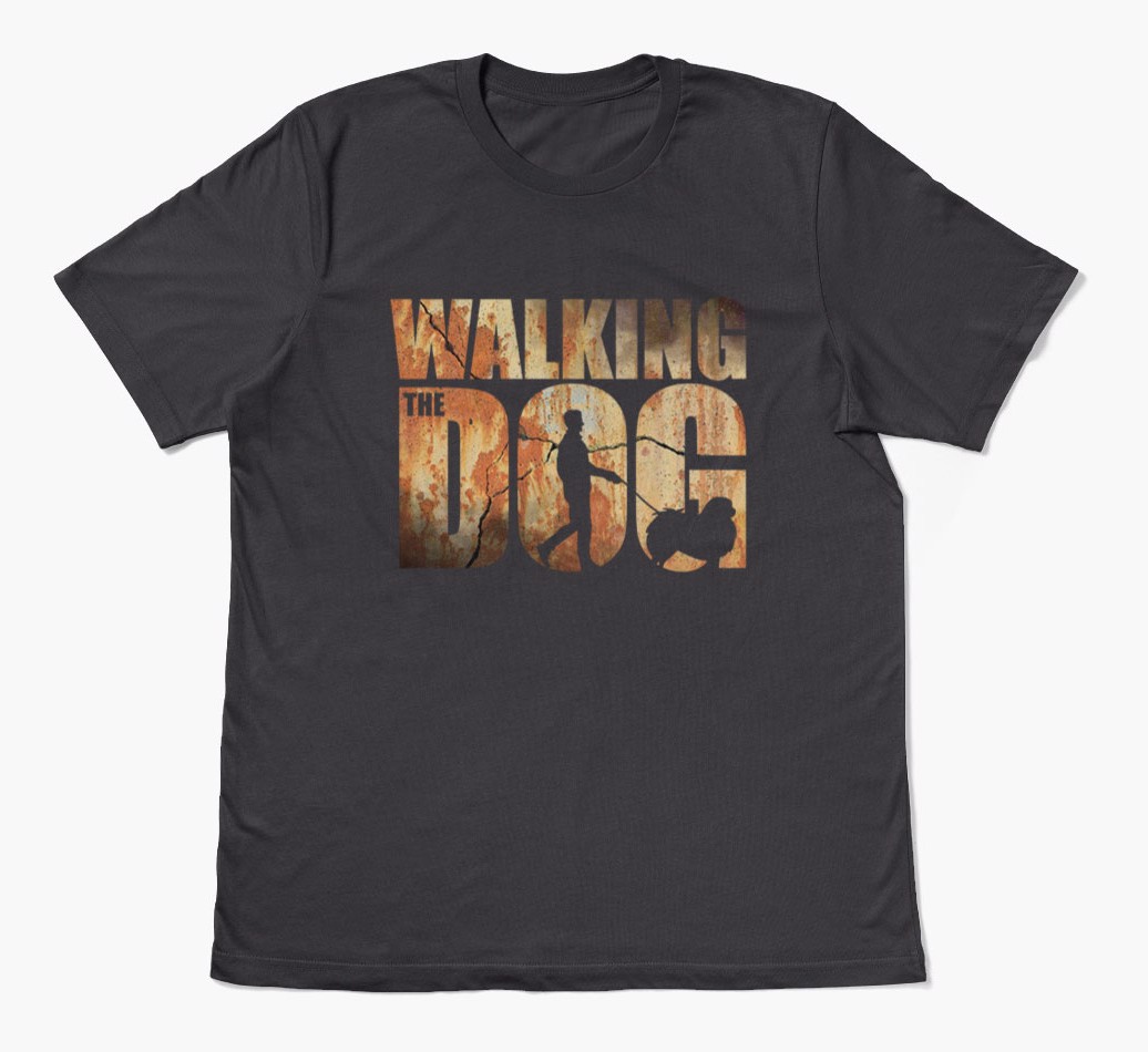 Walking The Dog - Personalised {breedFullName} T-Shirt