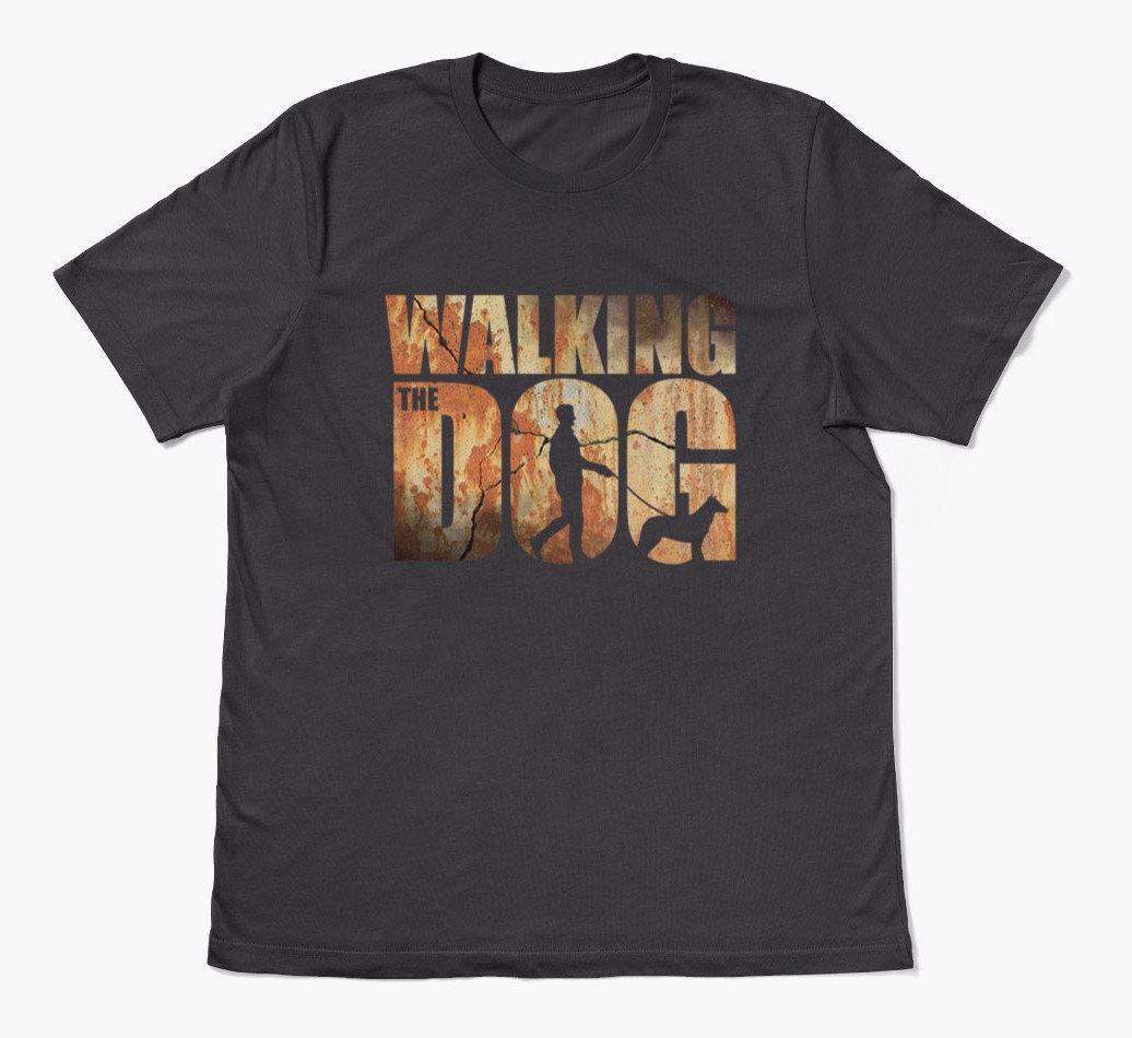 Walking The Dog - Personalised {breedFullName} T-Shirt