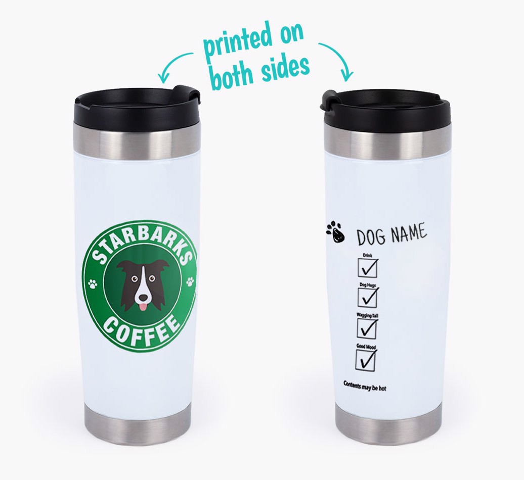 'Starbarks' - {breedFullName} Travel Mug