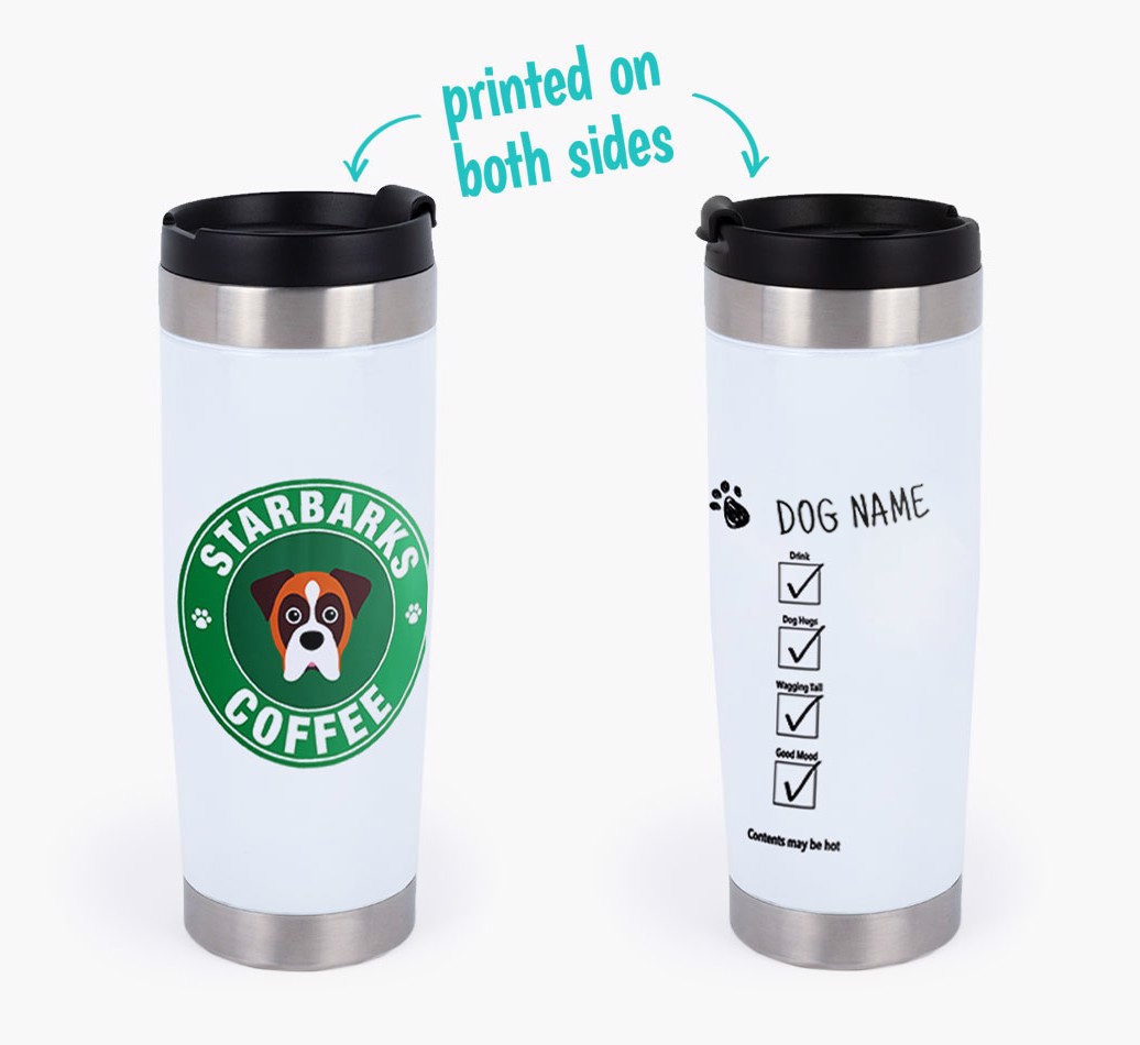 'Starbarks' - {breedFullName} Travel Mug