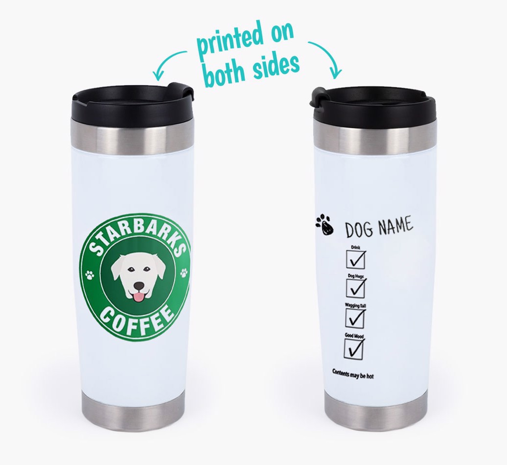 'Starbarks' - {breedFullName} Travel Mug