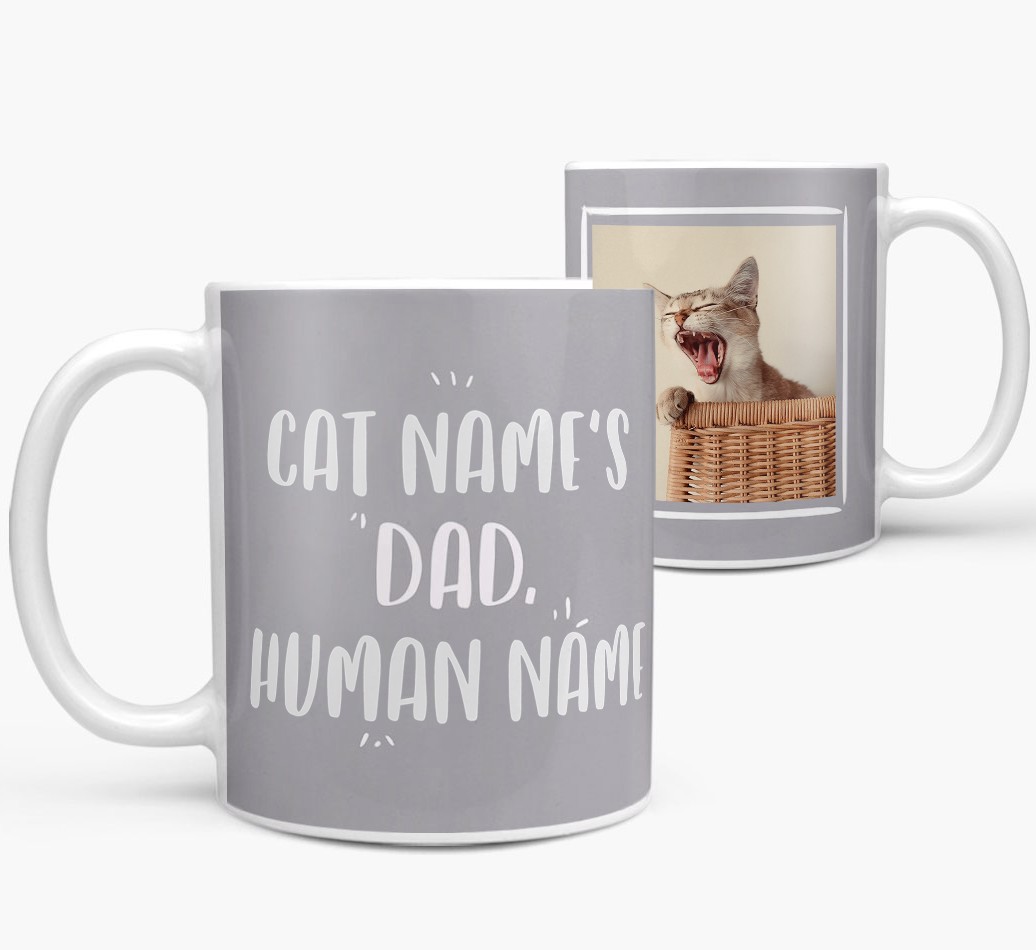 '{dogsName}'s Dad' - Personalized {breedFullName} Mug