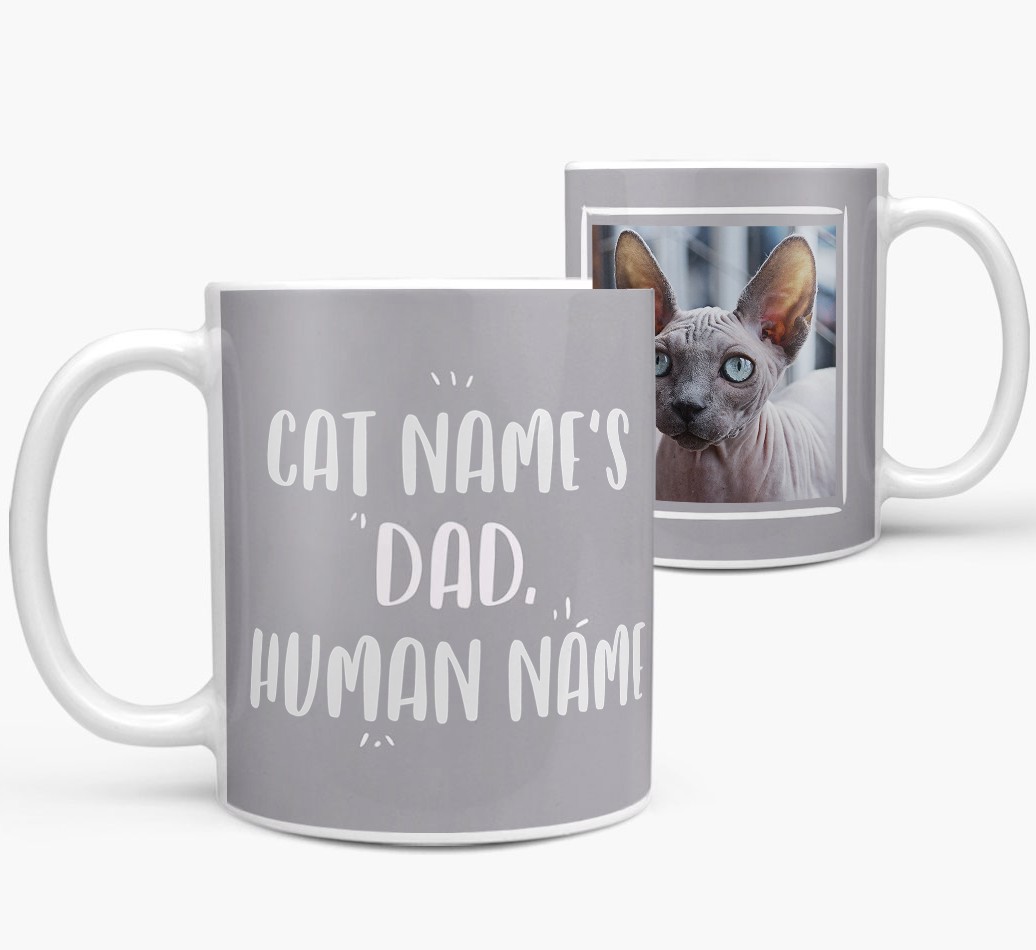 '{dogsName}'s Dad' - Personalized {breedFullName} Mug