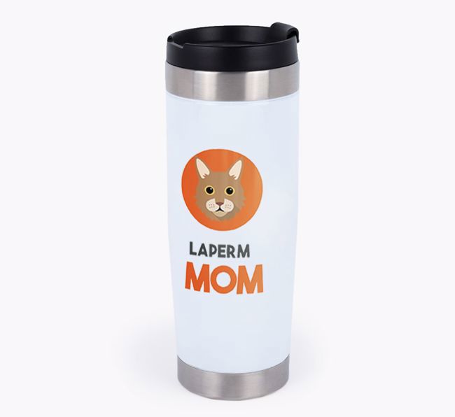 'Cat Mom' - Personalized {breedCommonName} Travel Mug