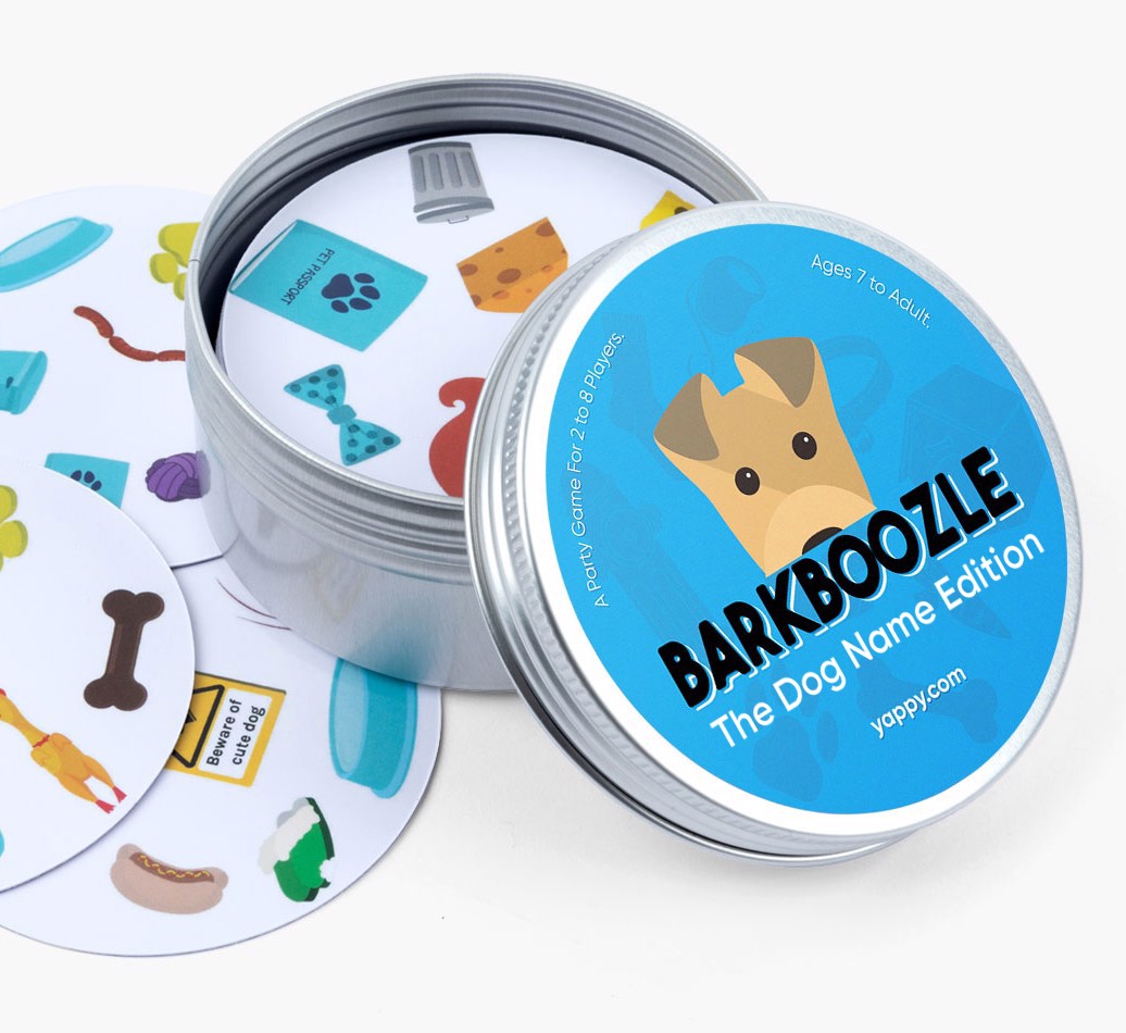 Barkboozle - game board