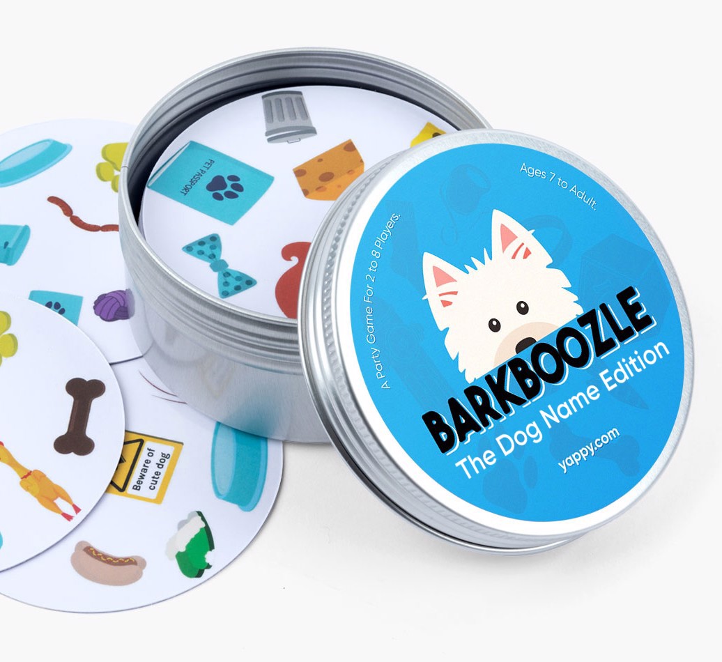 Barkboozle - game board