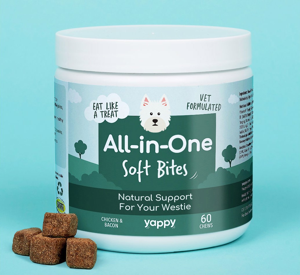 All In One - Soft Chew Supplements Personalised for your {breedCommonName}