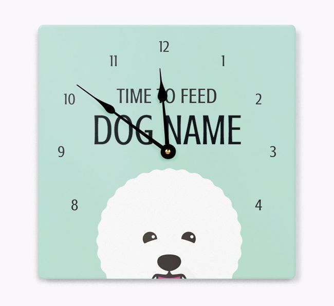Round Bichon Frise Peeking Dog Personalized Teacher Library Rubber Stamp,  Bichon Frise Name Stamps Personalized, Dog Lover Gift, Custom Made, Size