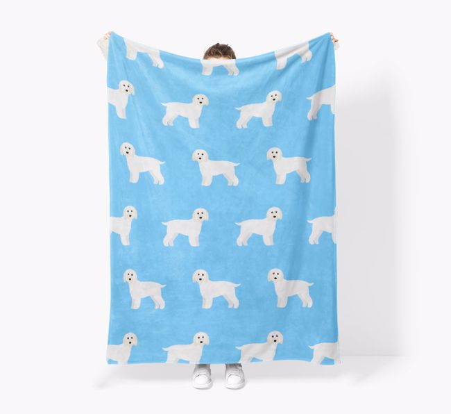 '{breedFullName} Icon Patter' - Personalised Snuggle Blanket