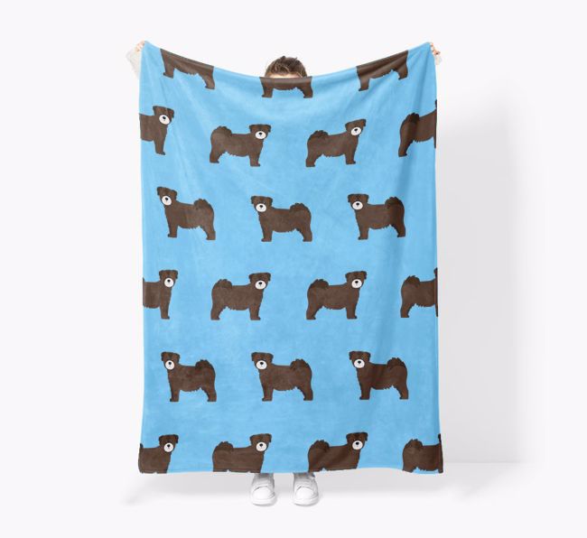 '{breedFullName} Icon Patter' - Personalised Snuggle Blanket