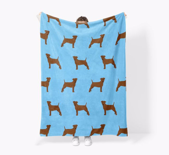 '{breedFullName} Icon Patter' - Personalised Snuggle Blanket