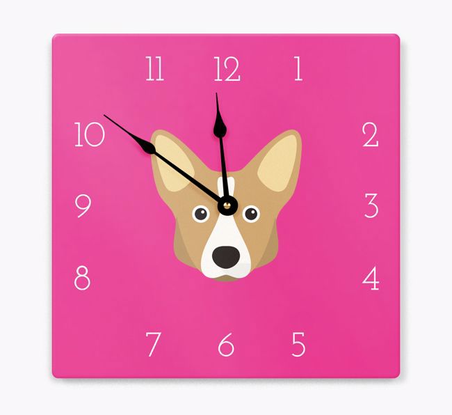 Yappicon Clock: Personalized Wall Clock with {breedFullName} Icon