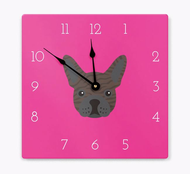 Yappicon Clock: Personalized Wall Clock with {breedFullName} Icon