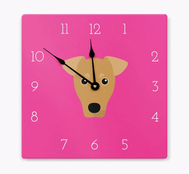 Yappicon Clock: Personalised {breedFullName} Wall Clock