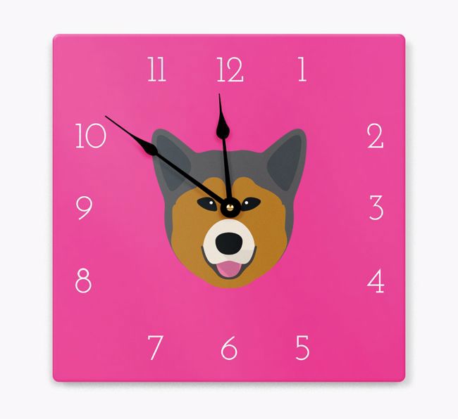 Yappicon Clock: Personalized Wall Clock with {breedFullName} Icon