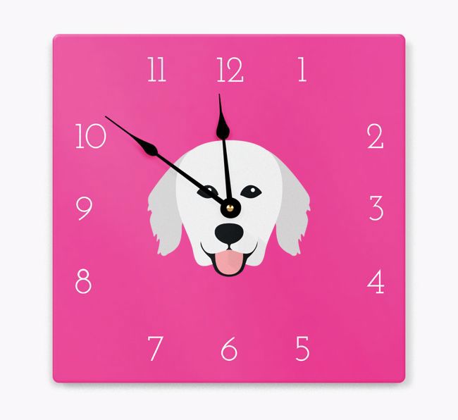 Yappicon Clock: Personalized Wall Clock with {breedFullName} Icon