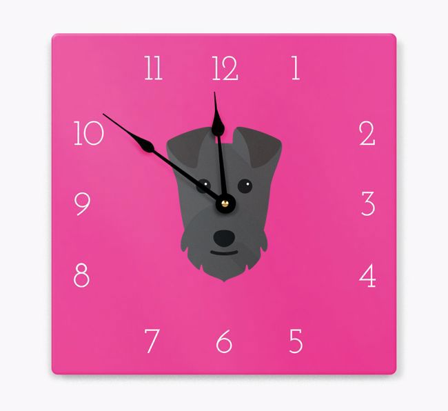 Yappicon Clock: Personalised {breedFullName} Wall Clock