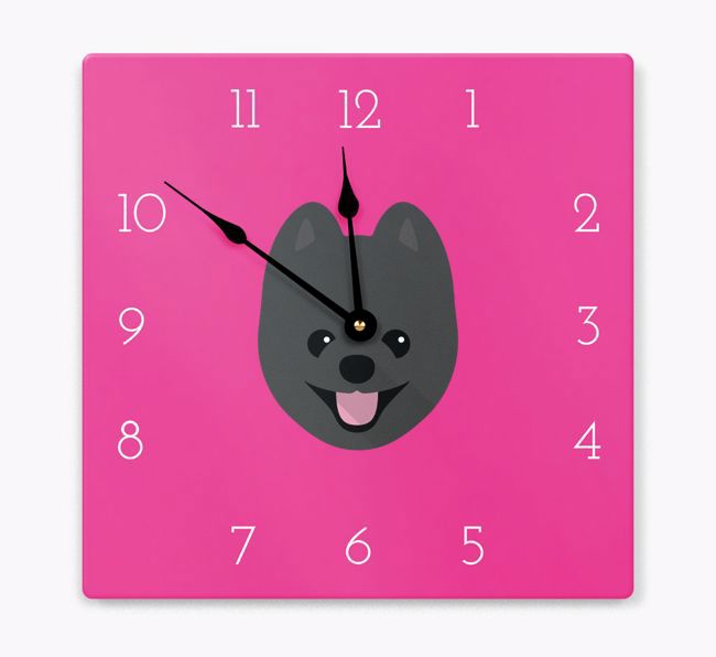 Yappicon Clock: Personalized Wall Clock with {breedFullName} Icon