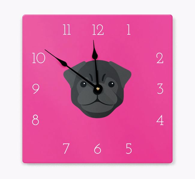 Yappicon Clock: Personalized Wall Clock with {breedFullName} Icon