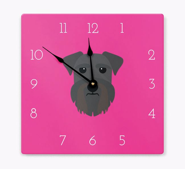 Yappicon Clock: Personalized Wall Clock with {breedFullName} Icon