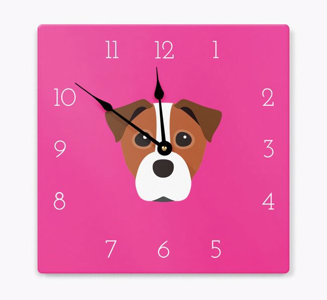 Yappicon Clock: Personalised {breedFullName} Wall Clock