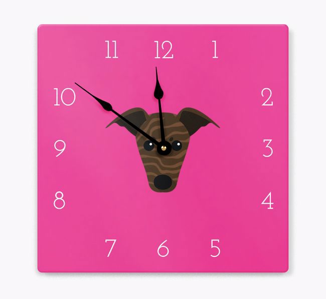 Yappicon Clock: Personalised {breedFullName} Wall Clock