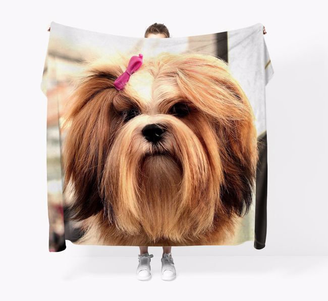 Photo Upload {breedFullName} Throw Blanket