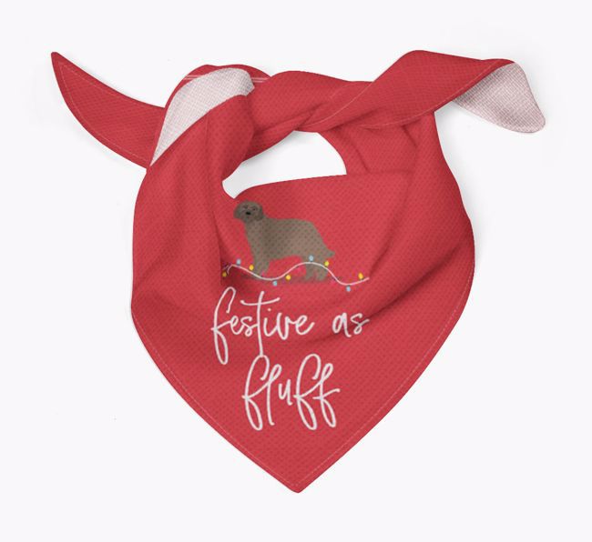 Festive as Fluff: Personalized {breedFullName} Bandana