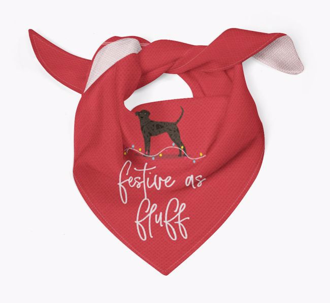 Festive as Fluff: Personalized {breedFullName} Bandana