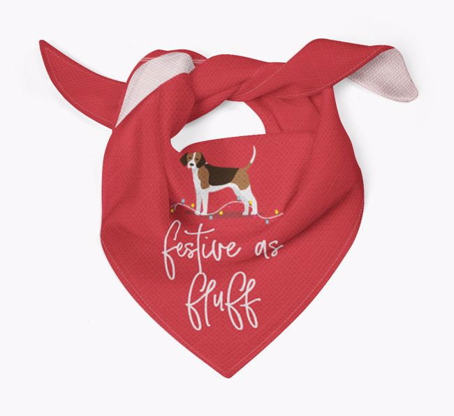 Festive as Fluff: Personalised {breedFullName} Bandana