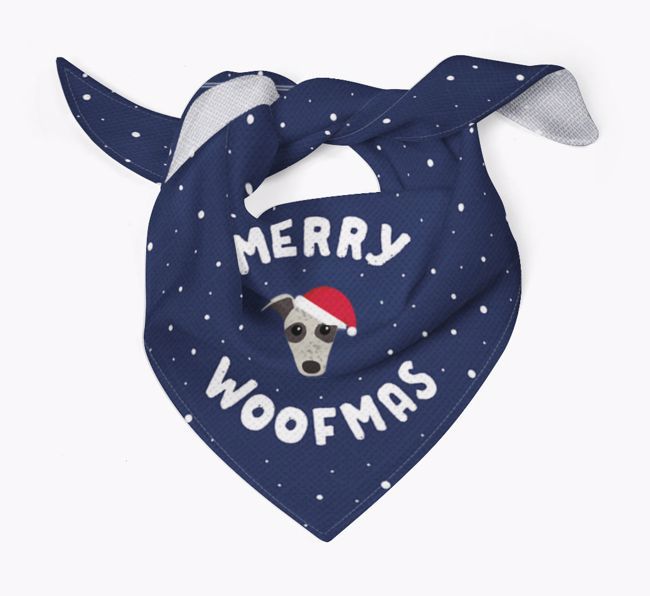 Merry Woofmas: Personalized {breedFullName} Bandana