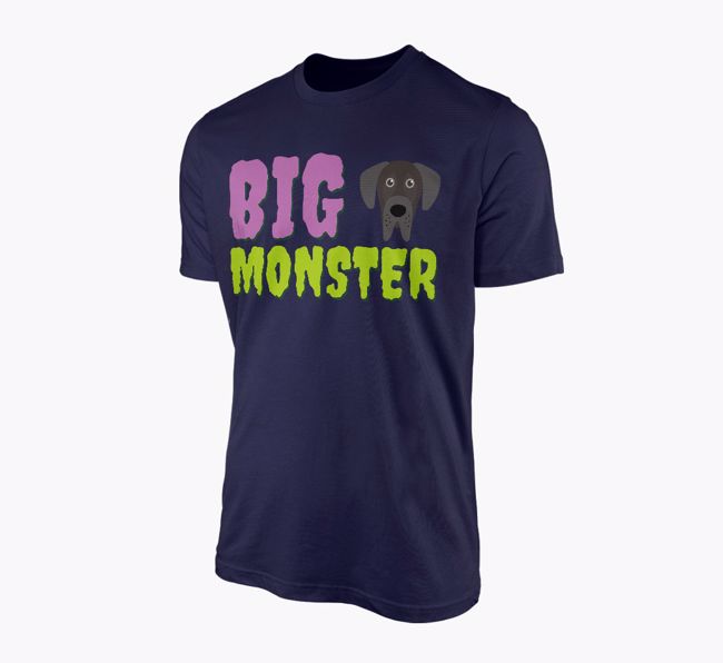 'Big Monster' - Personalised {breedFullName} Adult T-Shirt