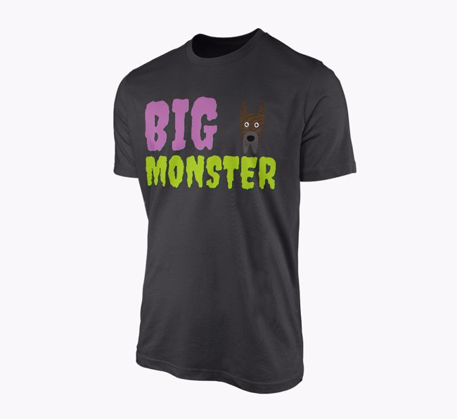 'Big Monster' - Personalised {breedFullName} Adult T-Shirt
