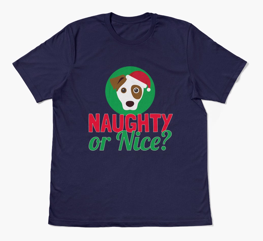 Naughty Or Nice? - Personalised {breedFullName} T-Shirt