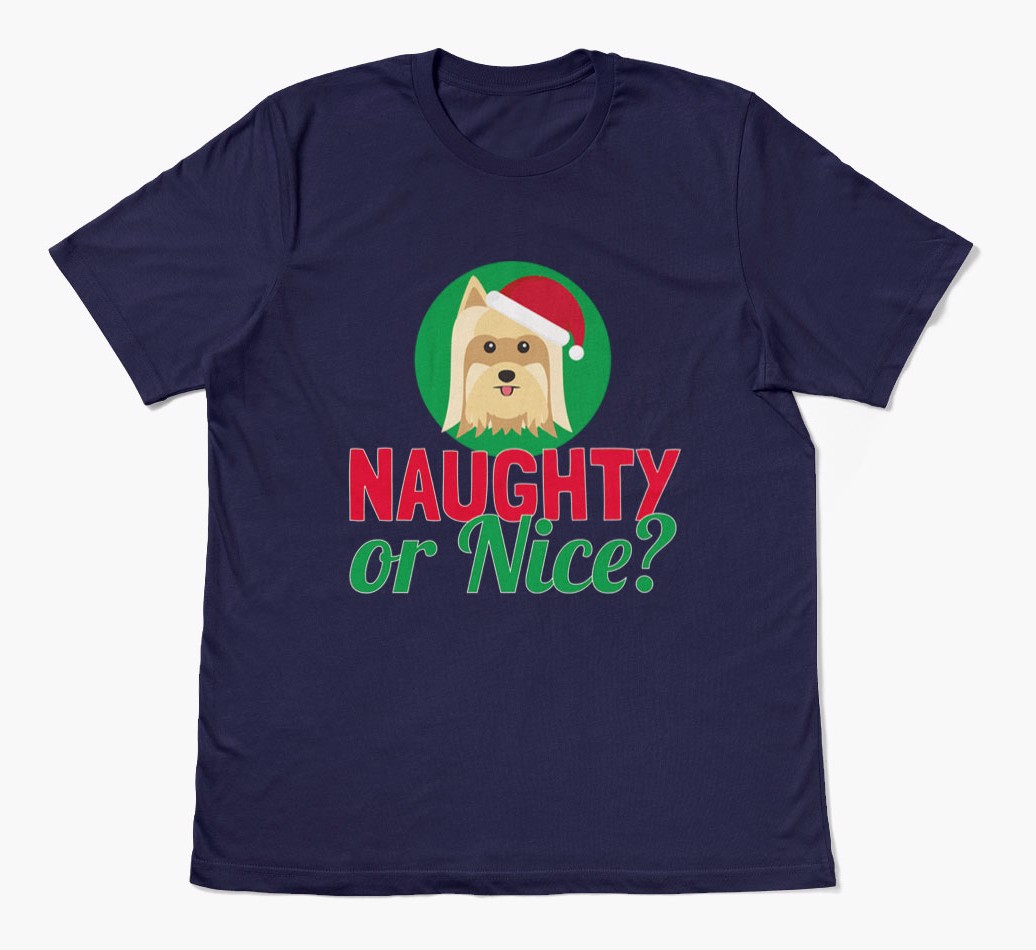 Naughty Or Nice? - Personalised {breedFullName} T-Shirt