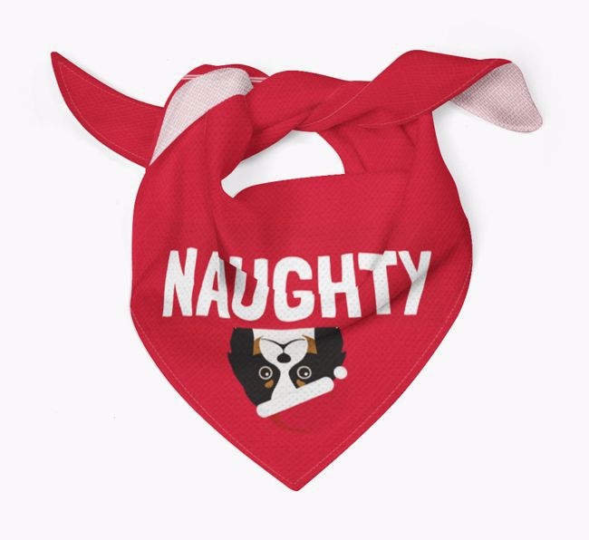 Naughty: Personalized {breedFullName} Bandana