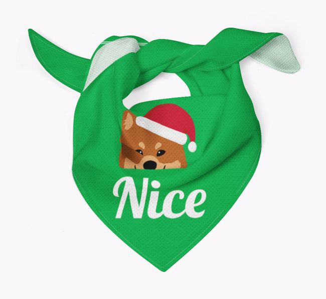 Nice: Personalized {breedFullName} Bandana