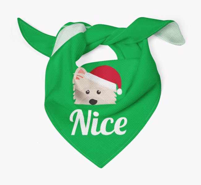 Nice: Personalized {breedFullName} Bandana