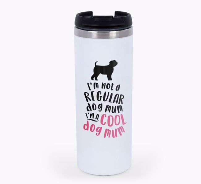 'Cool Dog Mum' - Personalised {breedCommonName} Travel Mug